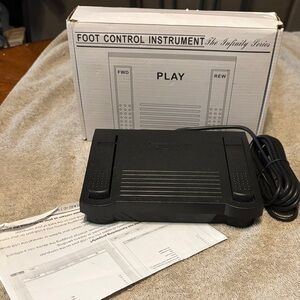 NFINITY Foot Control Instrument - Black